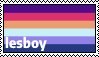 Lesboy stamp